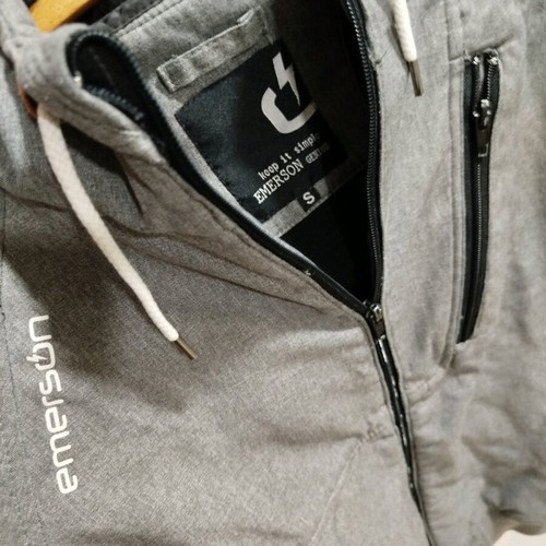 Emerson gray jacket used, size S