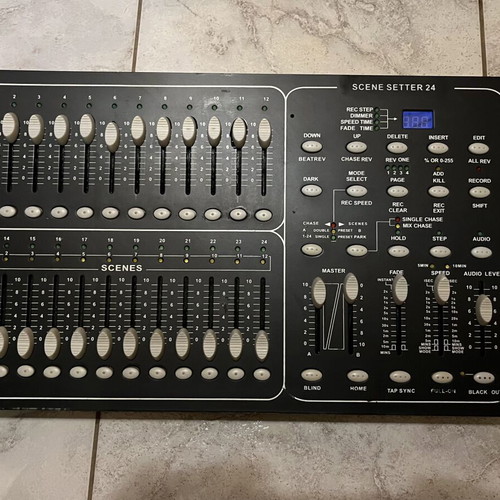ADJ Scene Setter 24 DMX lighting control console, 24 channels