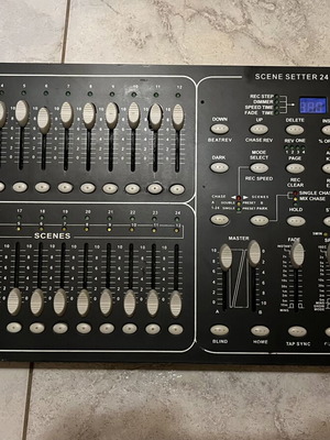 ADJ Scene Setter 24 DMX lighting control console, 24 channels
