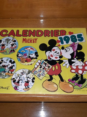 Συλλεκτικό ημερολόγιο Disney 1985 καινούργιο