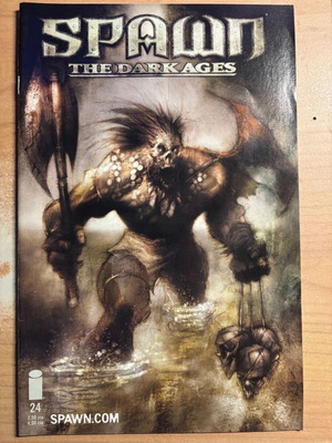 Spawn The Dark Ages #24 in excellent condition