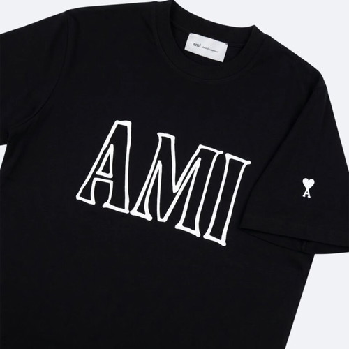 Ami Paris T-shirt new, size S, black