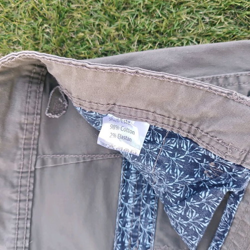Battery cargo men's pants gray like new, size w30