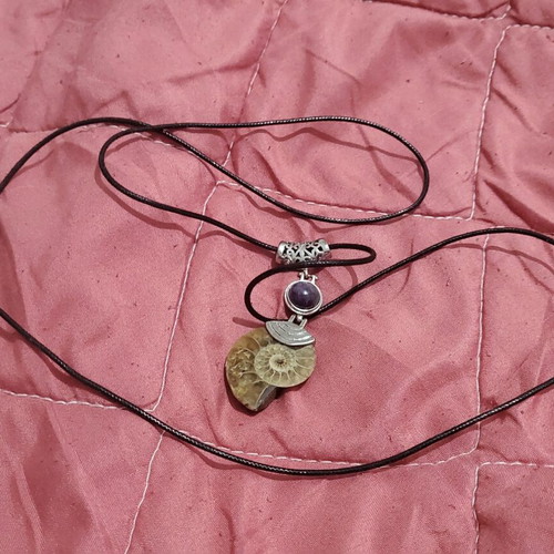 Nautilus necklace long, new