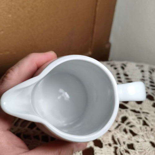 Set of 3 vintage Ionia Hellas porcelain milk jugs from 1970