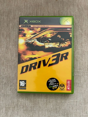 Driver 3 Xbox Original English used complete