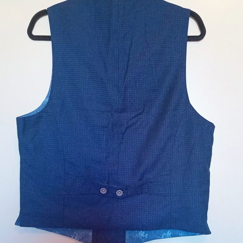 Portobello's men's vest like new, size M, blue