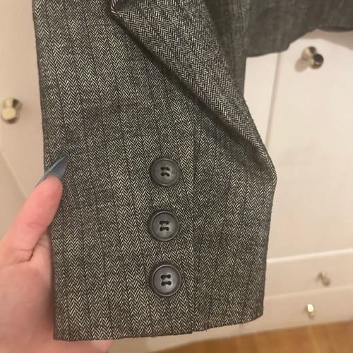 Gray Tailored Jacket like new, size M-L