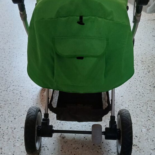 Beboulino Baby Stroller like new with adjustable handle and footmuff