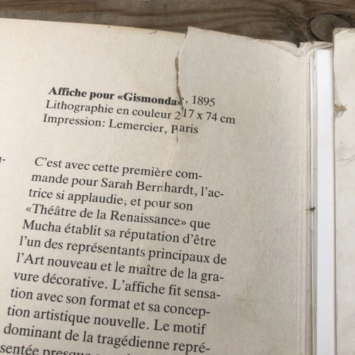 Mucha Posterbook με 6 μεγάλες αφίσες τέχνης, Taschen