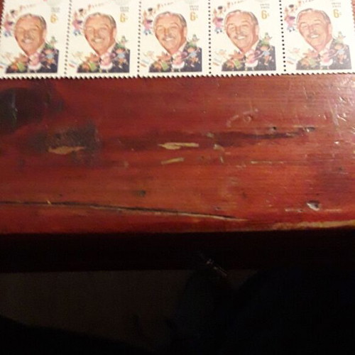 Walt Disney stamps new, pack of 10, 1968