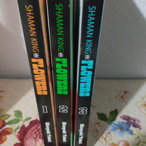 Shaman King Flowers manga volumes 1-3 new
