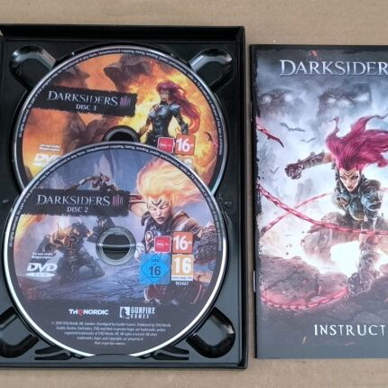 Darksiders III PC DVD-ROM like new, complete in case