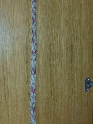 Benetton floral belt, white and pink