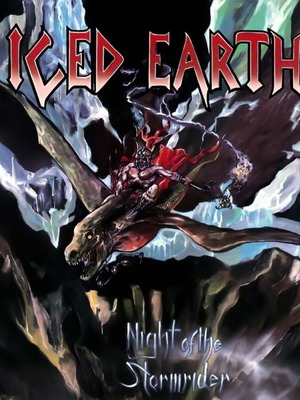 Iced Earth Night of the Stormrider CD употребяван, хеви метъл