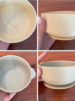Silicone Plates Bowls and Cups like new, assorted baby feeding set