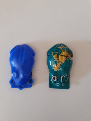 Plastic and Tin Frog New