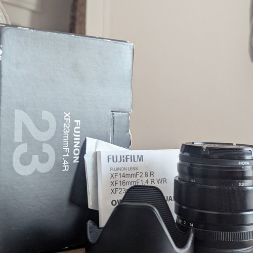 Φακός Fujifilm Fujinon 23mm f1.4R με κουτί και φίλτρο Hoya UV