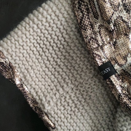 Snood Constasy snake skin scarf new