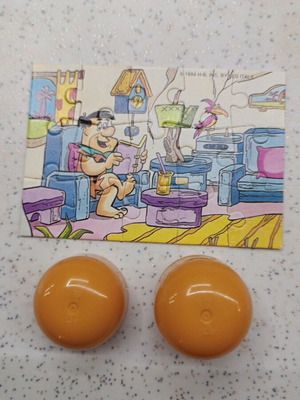 Kinder έκπληξη vintage puzzle The Flintstones 1994 σαν καινούργιο