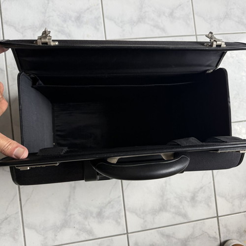 Gabol black professional trolley bag like new