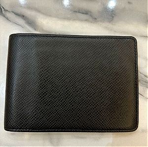 Louis Vuitton Wallet Taiga Mens Billfold Wallet 3 Flaps Ardoise
