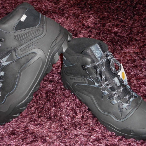 Merrell Overlook 6 Ice+ Waterproof shoes new, size 47, gray
