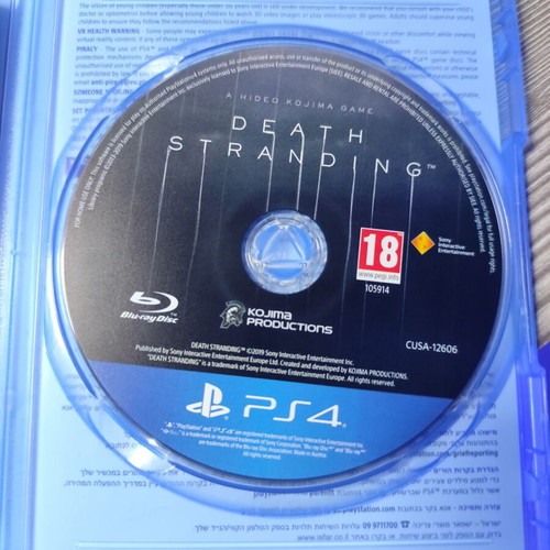 Death Stranding PS4 game like new, Greek dubbed with subtitles