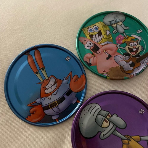 Metal caps SpongeBob used like new