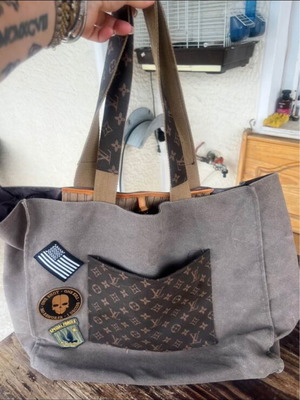 Handmade shoulder bag large size for beach and city, new