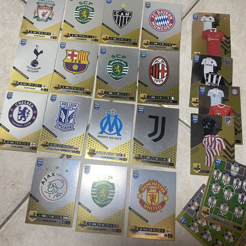 Football cards pack of 21, like new, top teams