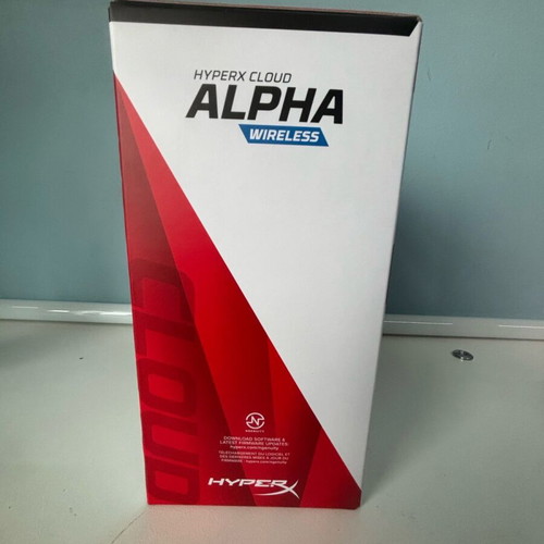 HyperX Cloud Alpha Wireless Over Ear Gaming Headset new