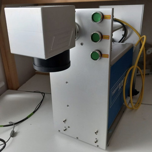 Desktop Optical Fiber Laser Marking Machine used