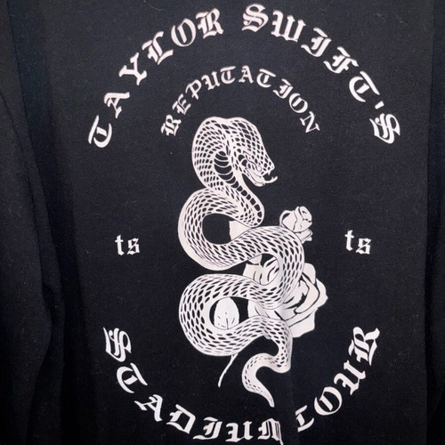 Taylor Swift Reputation Stadium Tour Hoodie like new