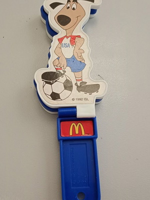 World Cup USA 1994 McDonalds Happy Meal Toy Clapper like new