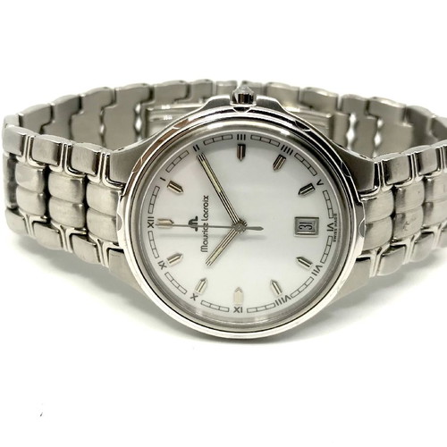 Maurice Lacroix men's watch new stainless steel with sapphire