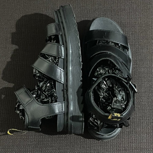 Dr. Martens Blaire leather women's sandals, size 38, black