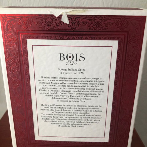 Bois 1920 Relativamente Rosso Eau de Parfum 100 ml σαν καινούργιο
