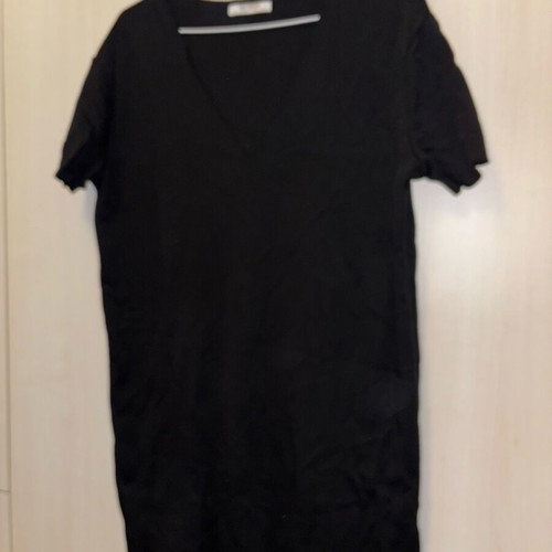 Short-sleeve mako dress like new, black, size S