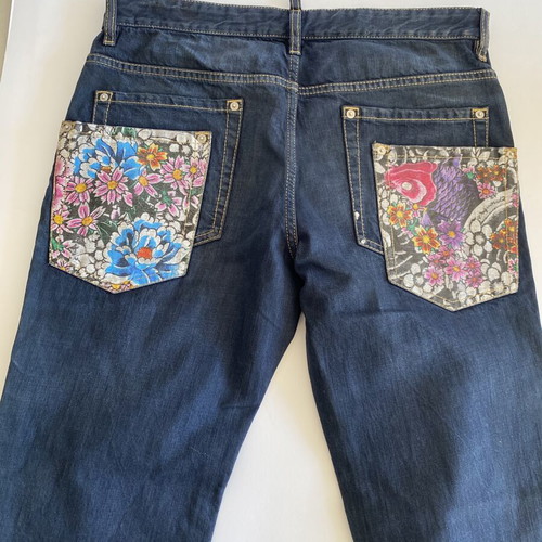 Dsquared2 women's jeans like new, size L, blue