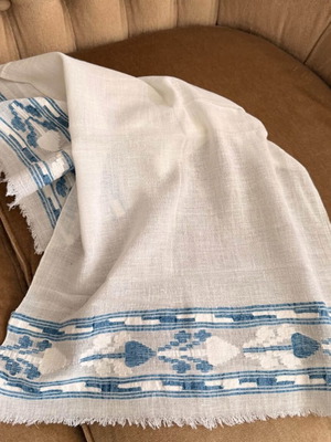 Handmade towel with gift apron, 67x39 cm