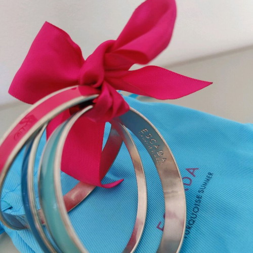 Escada bracelets set of 3 like new