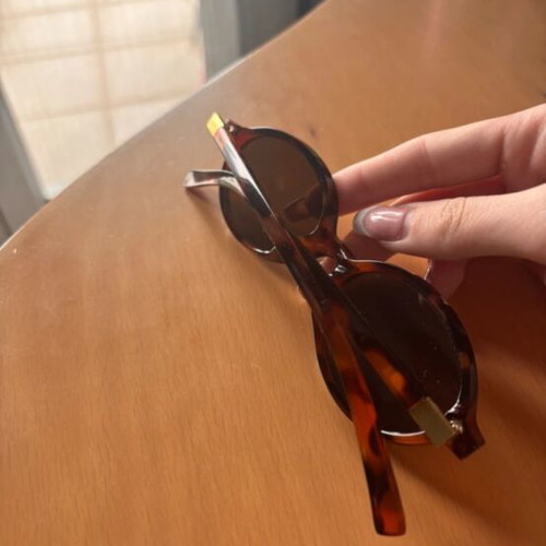 Sunglasses new, black and brown