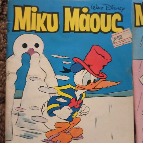 Mickey Mouse used issues 1007, 1010, 1011