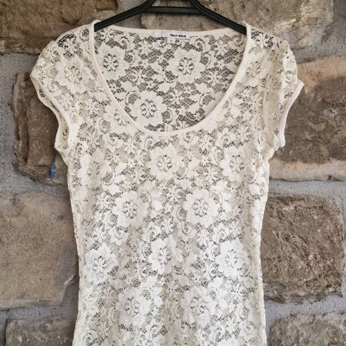 Women's lace blouse used, size S