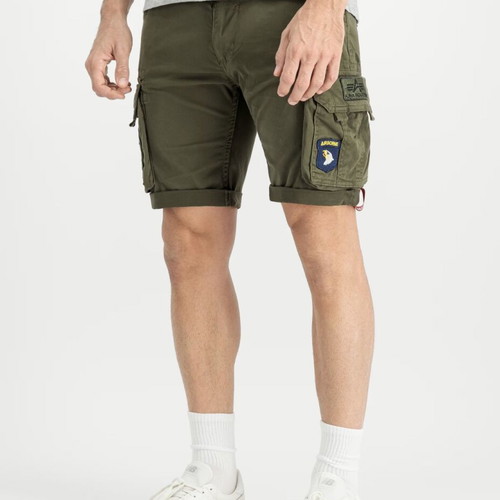 Alpha Industries Crew Cargo Shorts new, men's size 33, green