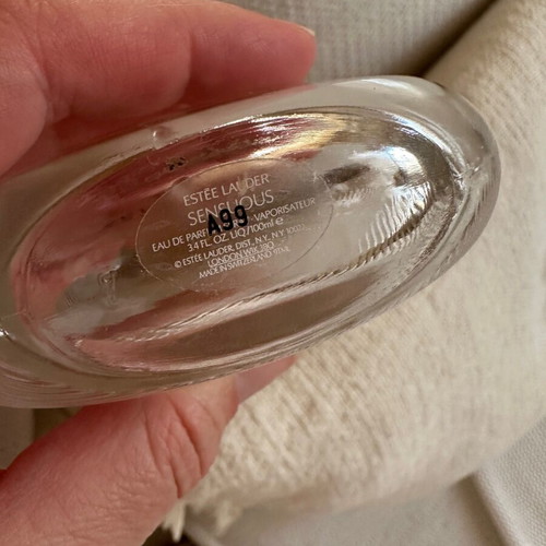 Estée Lauder Sensuous perfume used, without cap
