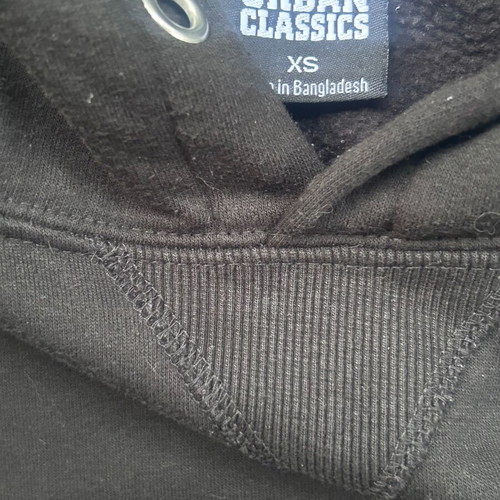 Urban Classics black oversized hoodie XS like new