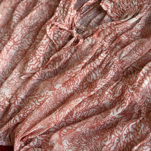 Vassia Kostara Boho Top like new, one size, polyester