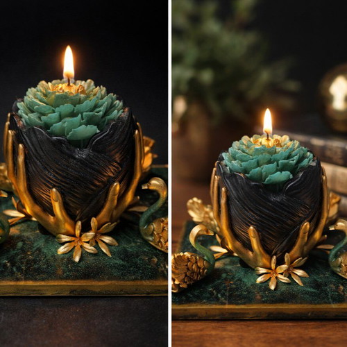 Handmade luxury decorative piece made of resin like new